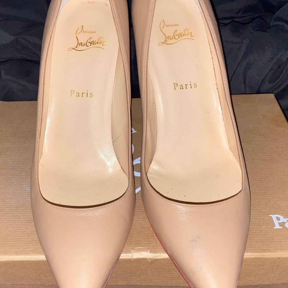 Nude Christian Louboutin Heels
